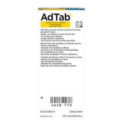 Anti Vlo en Teek Kauwtabletten Kat >2,0-8,0 kg 3 tabletten^AdTab New