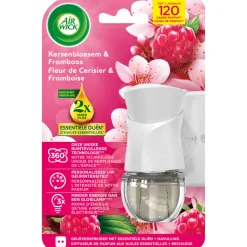 Elektrische Luchtverfrisser Starter Kit Kersenbloesem & Framboos 19 ml Luchtverfrisser