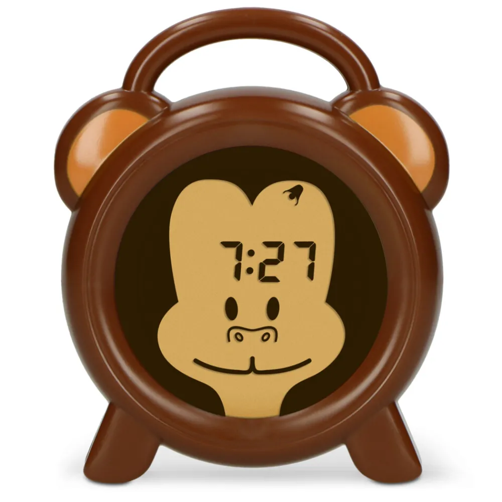 Thuis & Onderweg<Alecto BC-100 Slaaptrainer-Nachtlamp-Wekker Aap