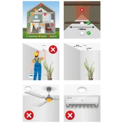 Thuis & Onderweg<Alecto SA-110 DUO Rookmelder Met 10 jaar Sensor en Batterij 2 stuks