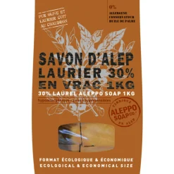 Zeep 30% Laurier 1 kg^Aleppo Soap Co New