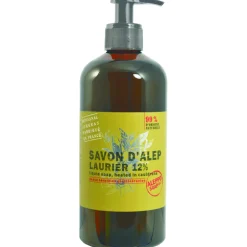 Zeep Vloeibaar 12% Laurier 500 ml^Aleppo Soap Co