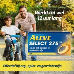 Select 275 12 tabletten^Aleve Hot