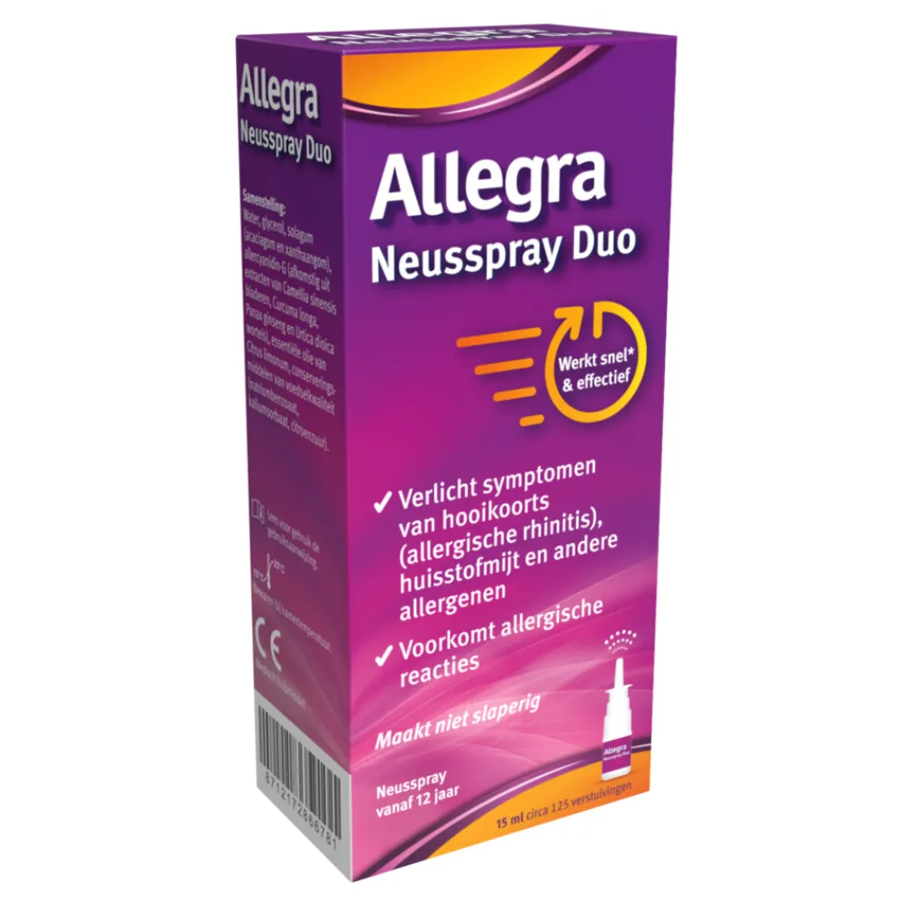 Outlet Neusspray Duo 15 ml Luchtwegen & Keel