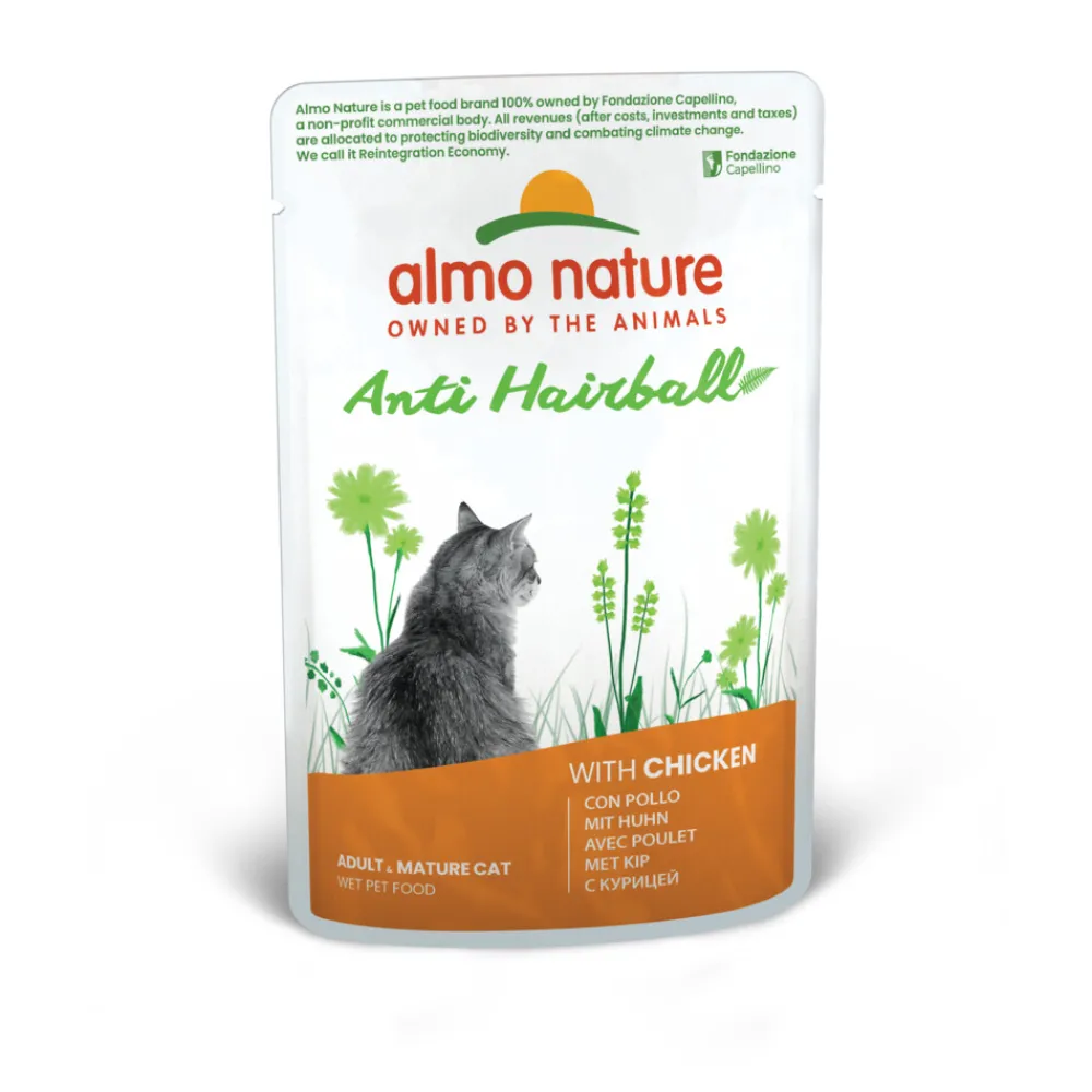 Hot Anti-Haarbal Kattenvoer Nat Kip 70 gr Kattenvoer