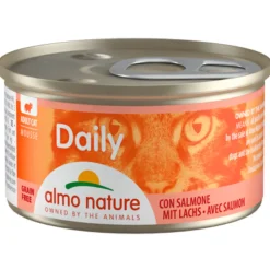 Daily Menu Mousse Kattenvoer Nat Zalm 85 gr^Almo Nature Hot