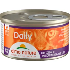 Daily Menu Mousse Kattenvoer Nat Konijn 85 gr^Almo Nature Outlet