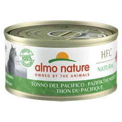 HFC Natural Kattenvoer Nat Blikje Pacific Tonijn 70 gr^Almo Nature Discount
