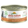 Kattenvoer<Almo Nature HFC Natural Kattenvoer Nat Blikje Kip & Kaas 70 gr