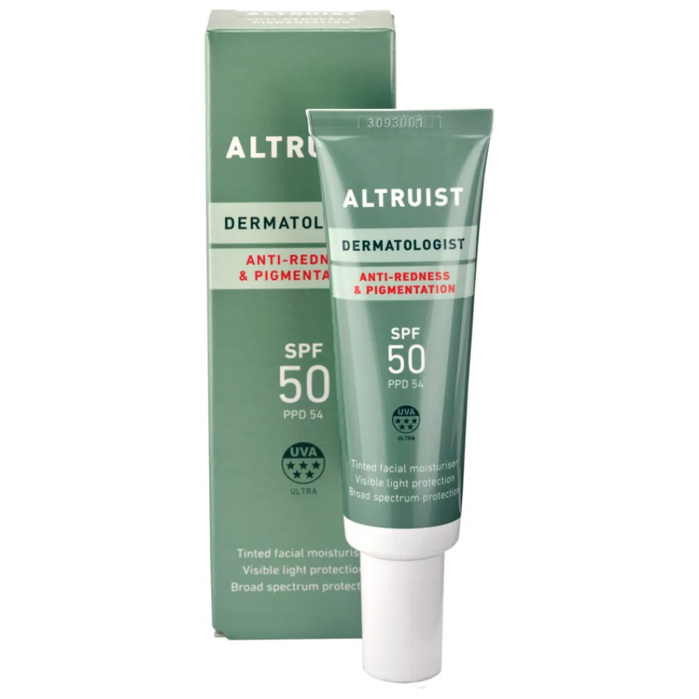 New Zonnebrand Crème Anti-Roodheid en Pigment SPF 50 30 ml Zonbescherming