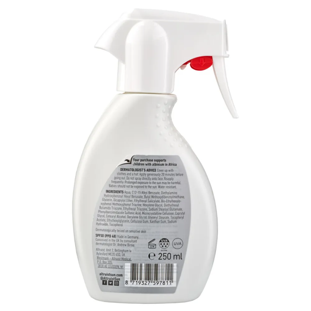 Zonbescherming<Altruist Zonnebrand Family Spray SPF 50 250 ml