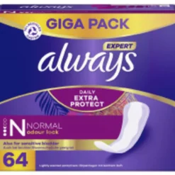 Extra Protect Inlegkruisjes Normal 64 stuks^Always Hot