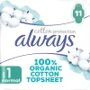 Intiemhygiëne<Always Maandverband Bio Cotton Protection Ultra Normal met Vleugels 11 stuks