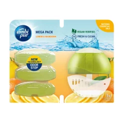 Toiletblok Mega Pakket Lemon & Mandarine 220ml^Ambi Pur Best