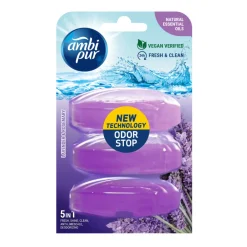 Toiletartikelen<Ambi Pur Toiletblok Navulling Lavendel & Rozemarijn 3 stuks