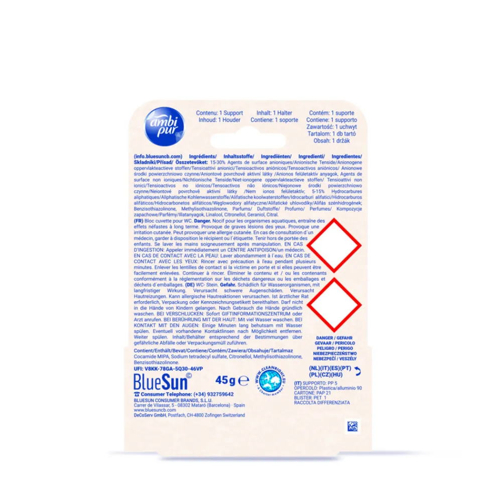 Toiletartikelen<Ambi Pur Toiletblok Roos & Lelie