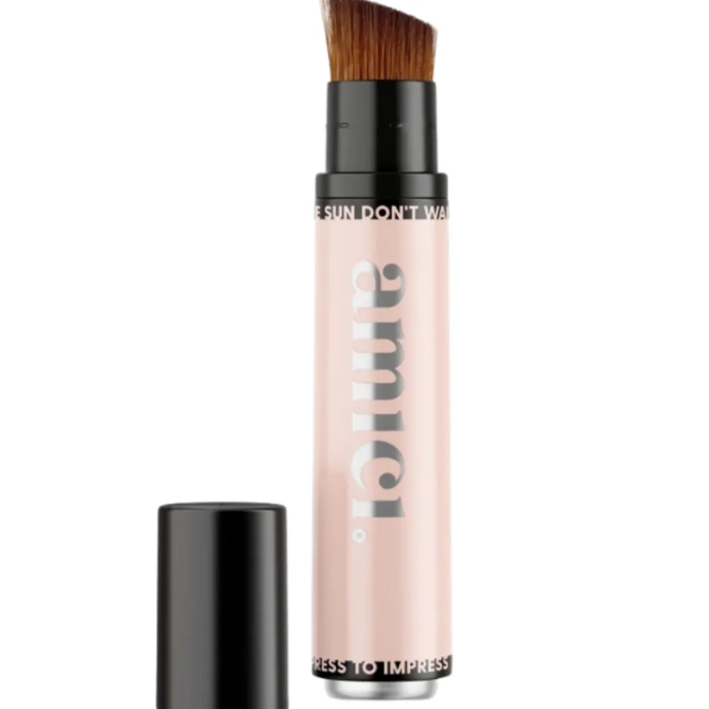 Hervulbare Zonnebrandkwast Popsicle Pink Zonbescherming