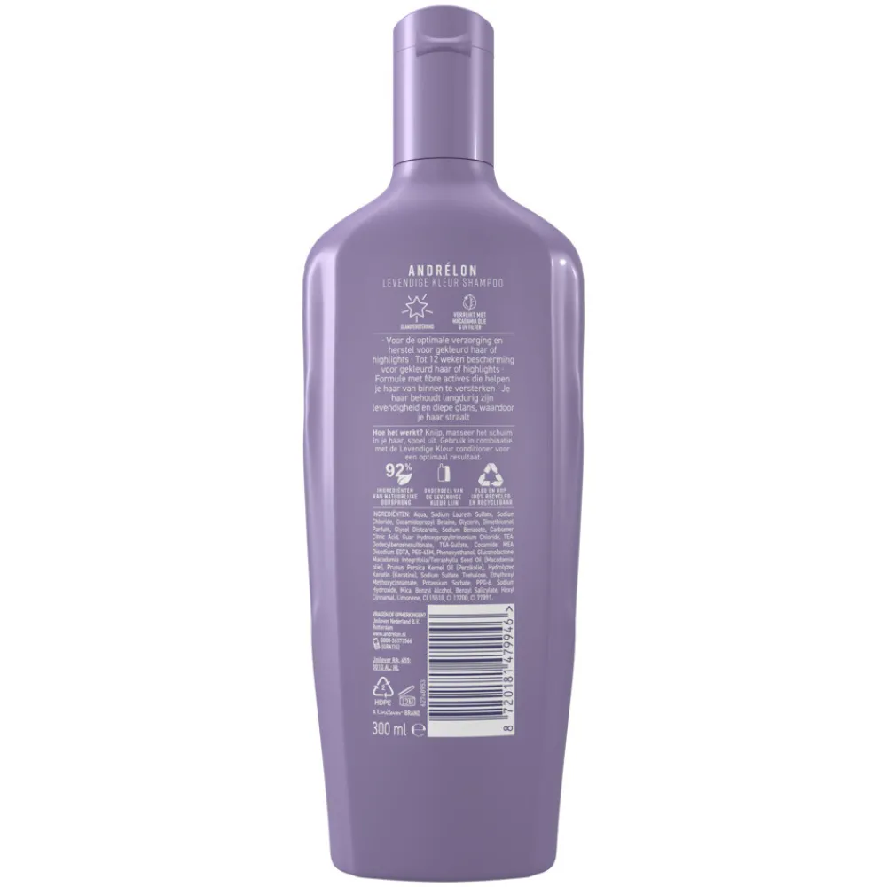 Shampoo Levendige Kleur 300 ml^Andrélon Best