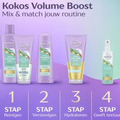 Outlet Shampoo Scrub Kokos Volume Boost 200 ml Shampoo
