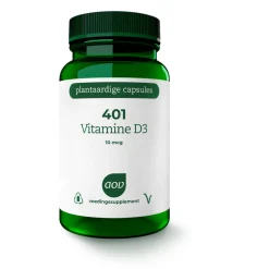 Sale 401 Vitamine D3 10 mcg 60 vegacapsules Vitaminen