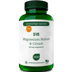 Mineralen<AOV Magnesium Malaat & Citraat 518 90 capsules