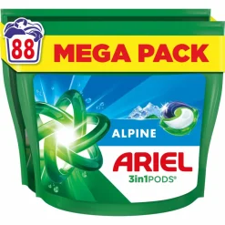 New 3in1 Wasmiddel Pods Alpine 88 stuks Wasmiddel