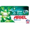 Wasmiddel<Ariel 4in1 Wasmiddel Pods Lenor Unstoppables 26 stuks