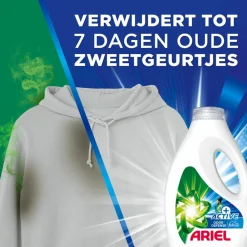 Wasmiddel<Ariel Vloeibaar Wasmiddel +Actieve Odor Defense 30 Wasbeurten 1,35 liter