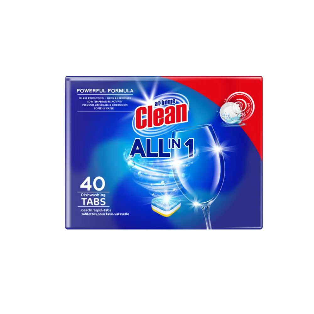 Vaatwastabletten All-in-1 40 stuks^At Home Clearance