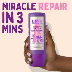 Haarmasker 3 Minute Miracle Reconstructor Intensieve Vegan Haarverzorging 225 ml^Aussie Clearance