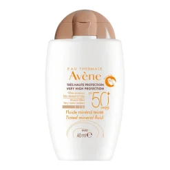 Zon<Avène Minerale Getinte Zonfluide SPF 50 40 ml