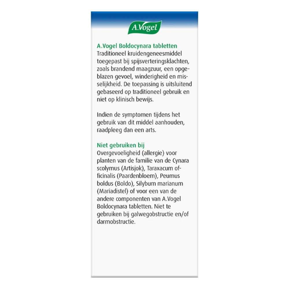 Maag & Darm<A.Vogel Boldocynara 80 tabletten