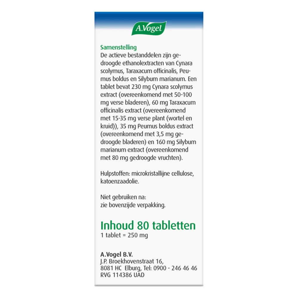 Maag & Darm<A.Vogel Boldocynara 80 tabletten