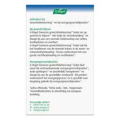 Voor Vrouw Of Man<A.Vogel Famosan Overgang Gewichtsbeheersing 60 tabletten