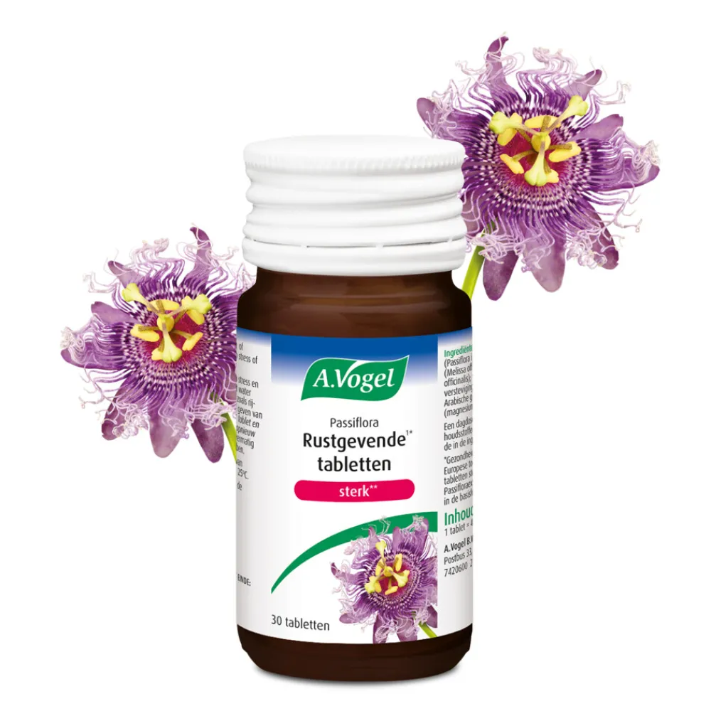 Passiflora Rustgevend Sterk 30 tabletten^A.Vogel Hot
