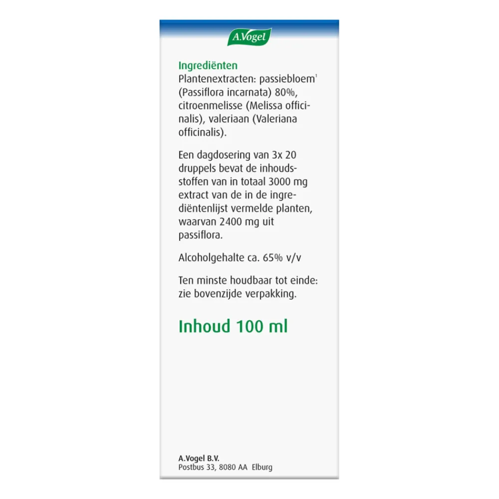 Rustgevend & Slapen<A.Vogel Passiflora Rustgevend 100 ml