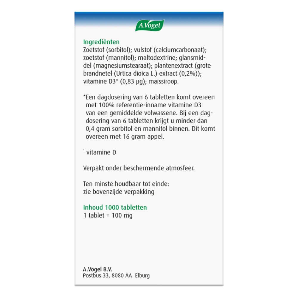 Clearance Urticalcin 1000 tabletten Vitaminen