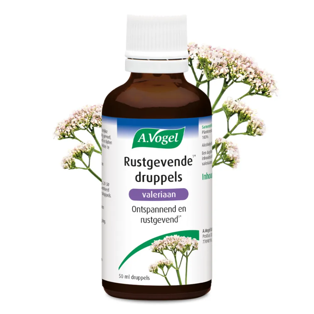 Rustgevend & Slapen<A.Vogel Valeriaan Druppels 50 ml
