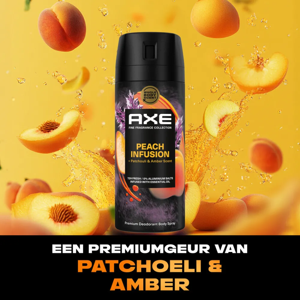 Deodorant<Axe Deodorant Bodyspray Peach Infusion 150 ml