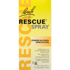 Rustgevend & Slapen<Bach Rescue Spray Zonder Alcohol 7 ml