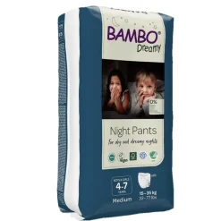 Outlet Bambo Dreamy Nachtluierbroekjes 4 -7 jaar Unisex 10 stuks Luiers