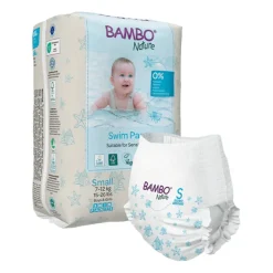 Luiers<Bambo Nature Zwemluierbroekjes Small 7-12 kg 12 stuks