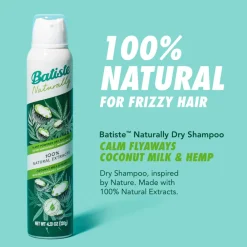 Naturally Droogshampoo Coconut Milk & Hemp Seed Oil 200 ml^Batiste Sale