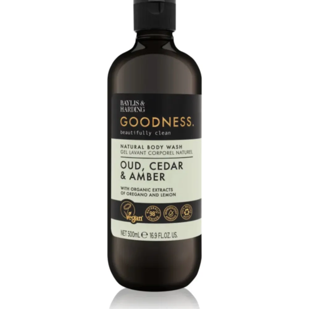 Bad & Douche<Baylis & Harding Goodness Body Wash Oud, Cedar & Amber 500 ml