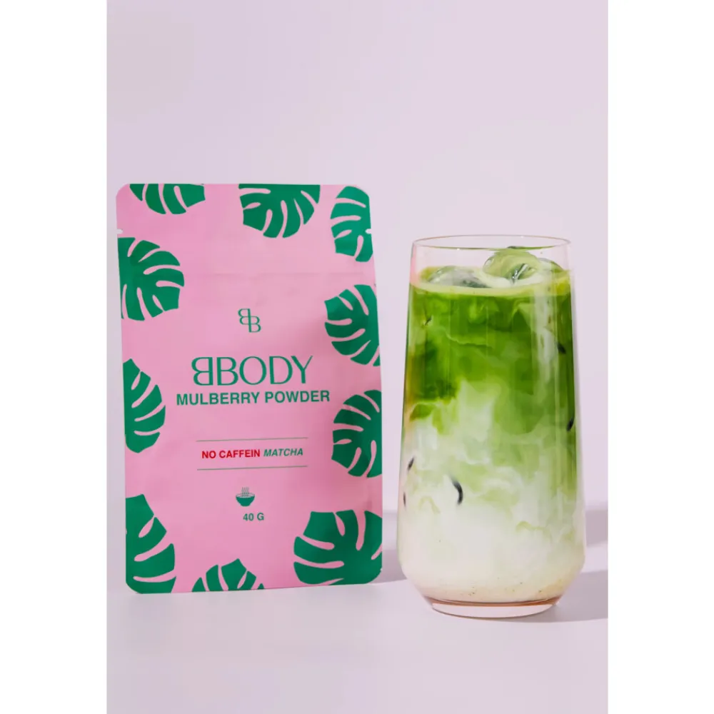 Thee<BBODY Decaf Matcha Mulberry Powder 40 gr