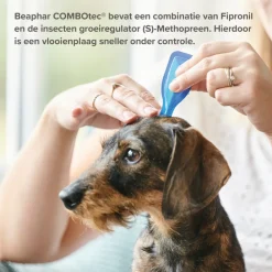 Vlo, Teek & Worm<Beaphar Combotec Anti Teken- en Vlooiendruppels Hond 2-10 kg 2 pipetten