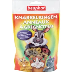 Knabbelringetjes Konijnensnacks (Knaagdieren) 75 gr^Beaphar New