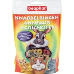 Knabbelringetjes Konijnensnacks (Knaagdieren) 75 gr^Beaphar New