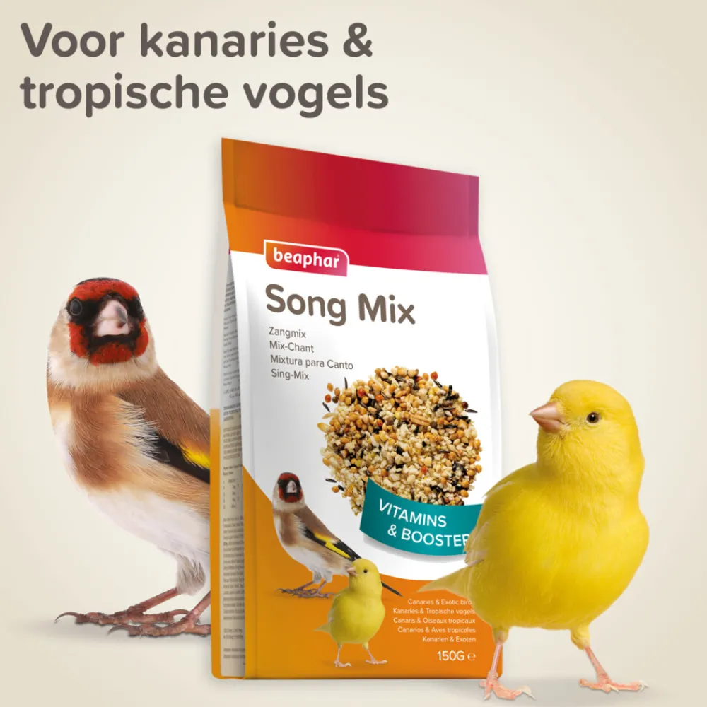 Zangmix 150 gr Droogvoer & Zaden