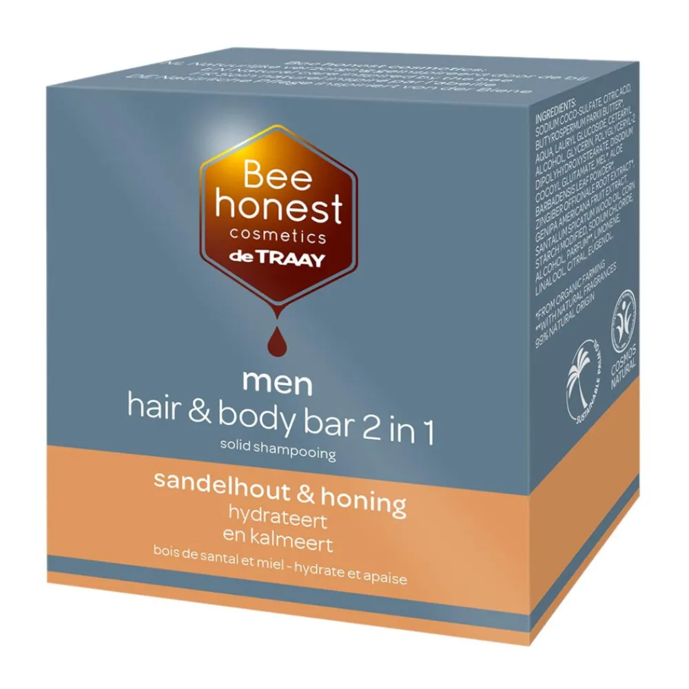 Bad & Douche<Bee Honest Shampoo & Bodybar Men 80 gr